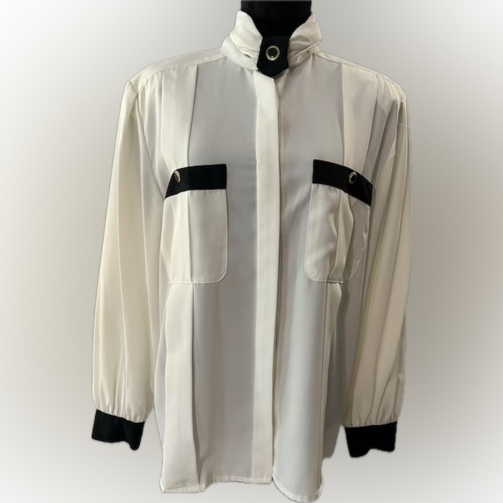 Vintage 1990 COLLECTIONS by JOSEPHINE NWT holiday blouse